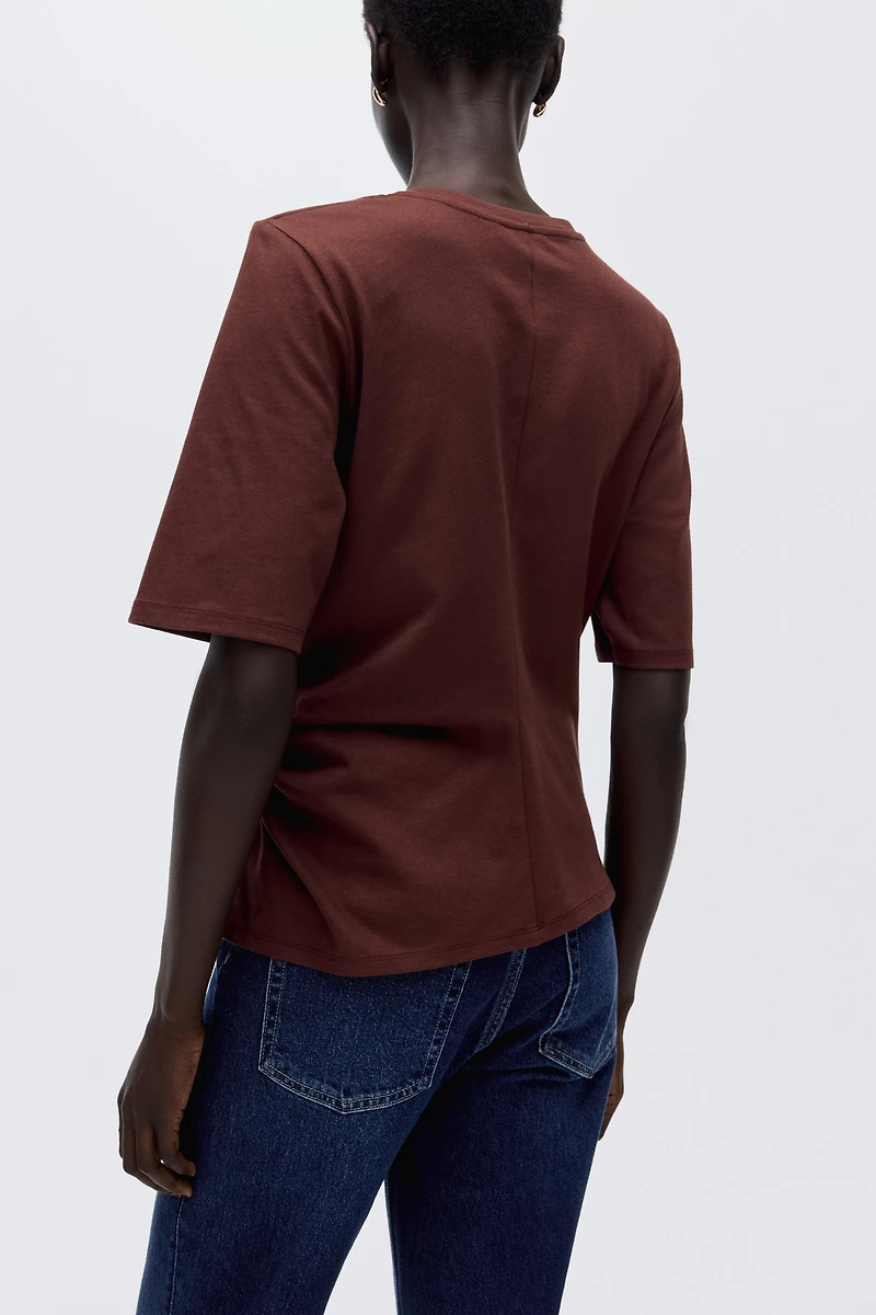 Twist-Detail T-Shirt