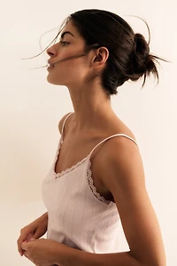 Cotton Pointelle Pajamas