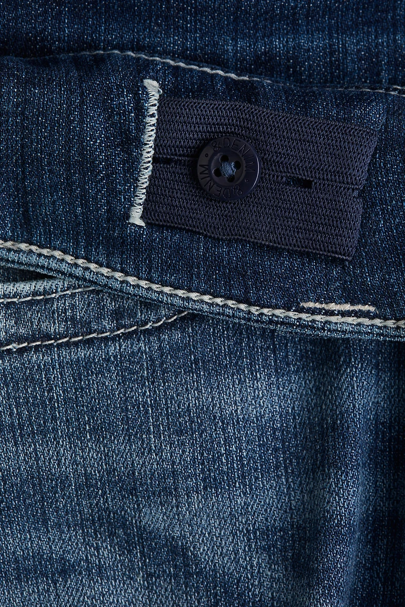 Bootcut Leg Low Jeans