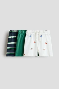 3-pack cotton jersey shorts