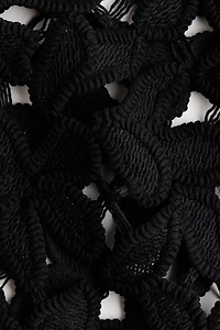 Crochet-Look Sleeveless Top