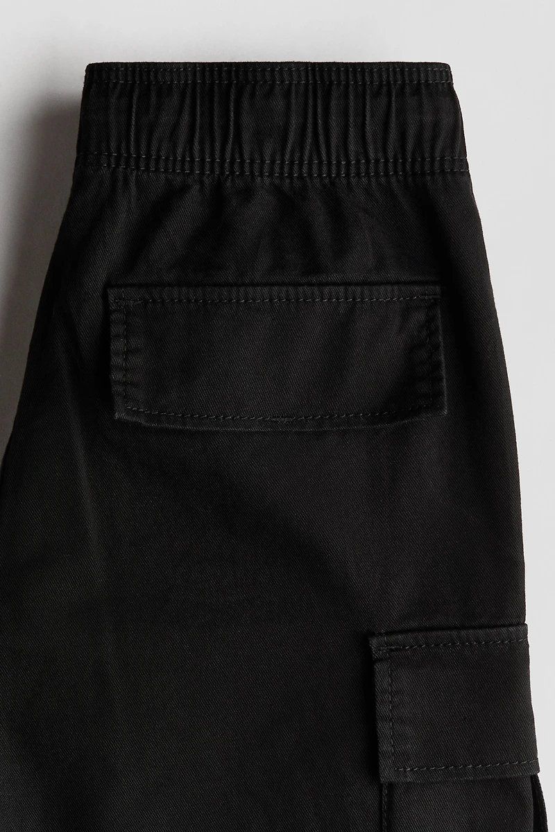 Twill Cargo Shorts
