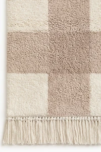 Checked Cotton Rug