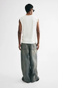 Regular-Fit Cotton Tank Top