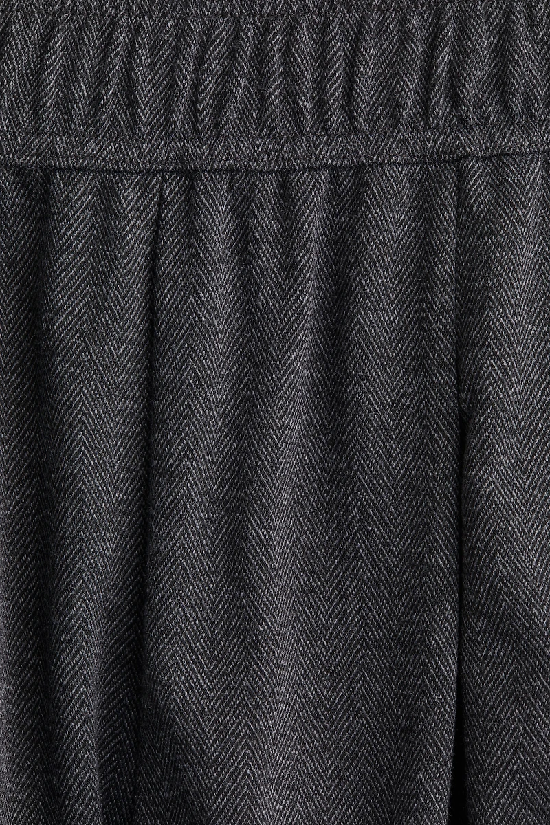 Wide-Leg Pull-On Pants