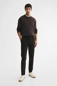 Slim-Fit Tailored Pants