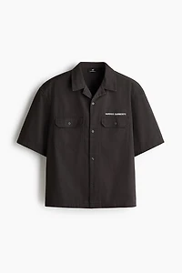 Relaxed-Fit Short-Sleeved Utility Shirt