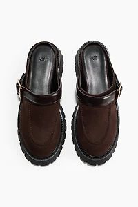 Chunky Loafer Mules