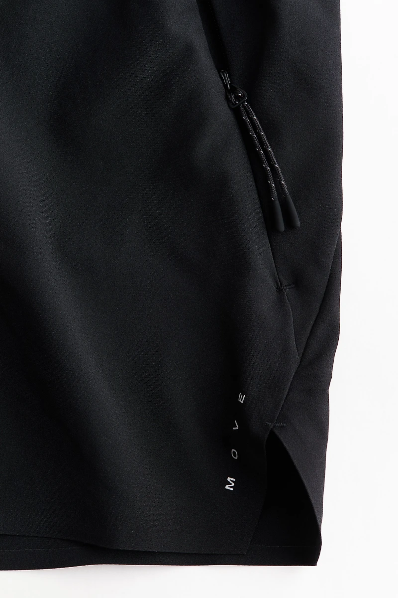 Regular-Fit Track Shorts with Pockets