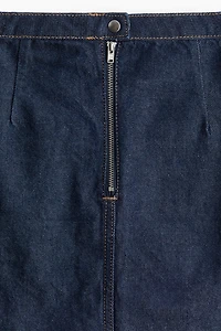A-line mini skirt