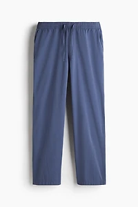 Relaxed-Fit Poplin Pants