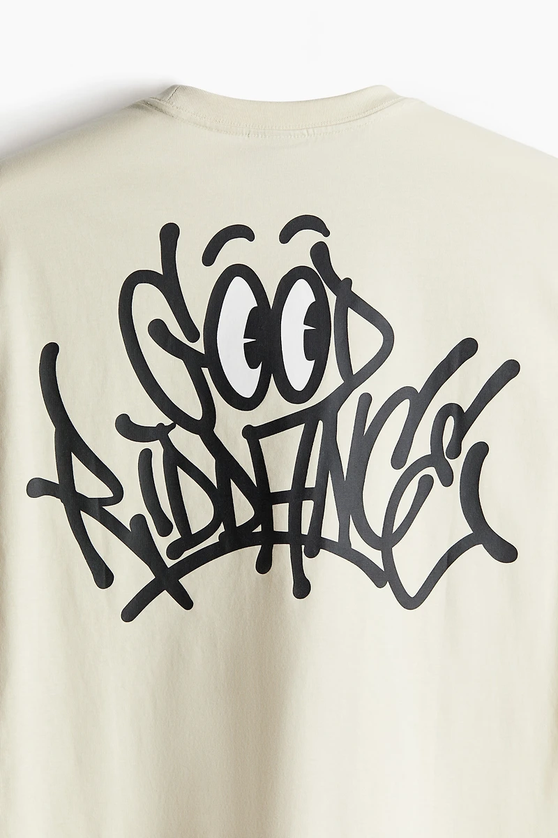 T-shirt imprimé Coupe Flottante