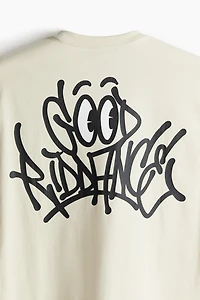 T-shirt imprimé Coupe Flottante