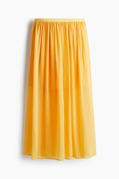 Crinkled Skirt