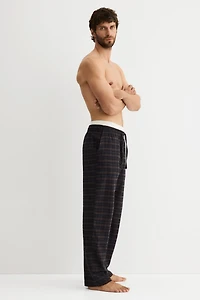 Relaxed-Fit Flannel Pants