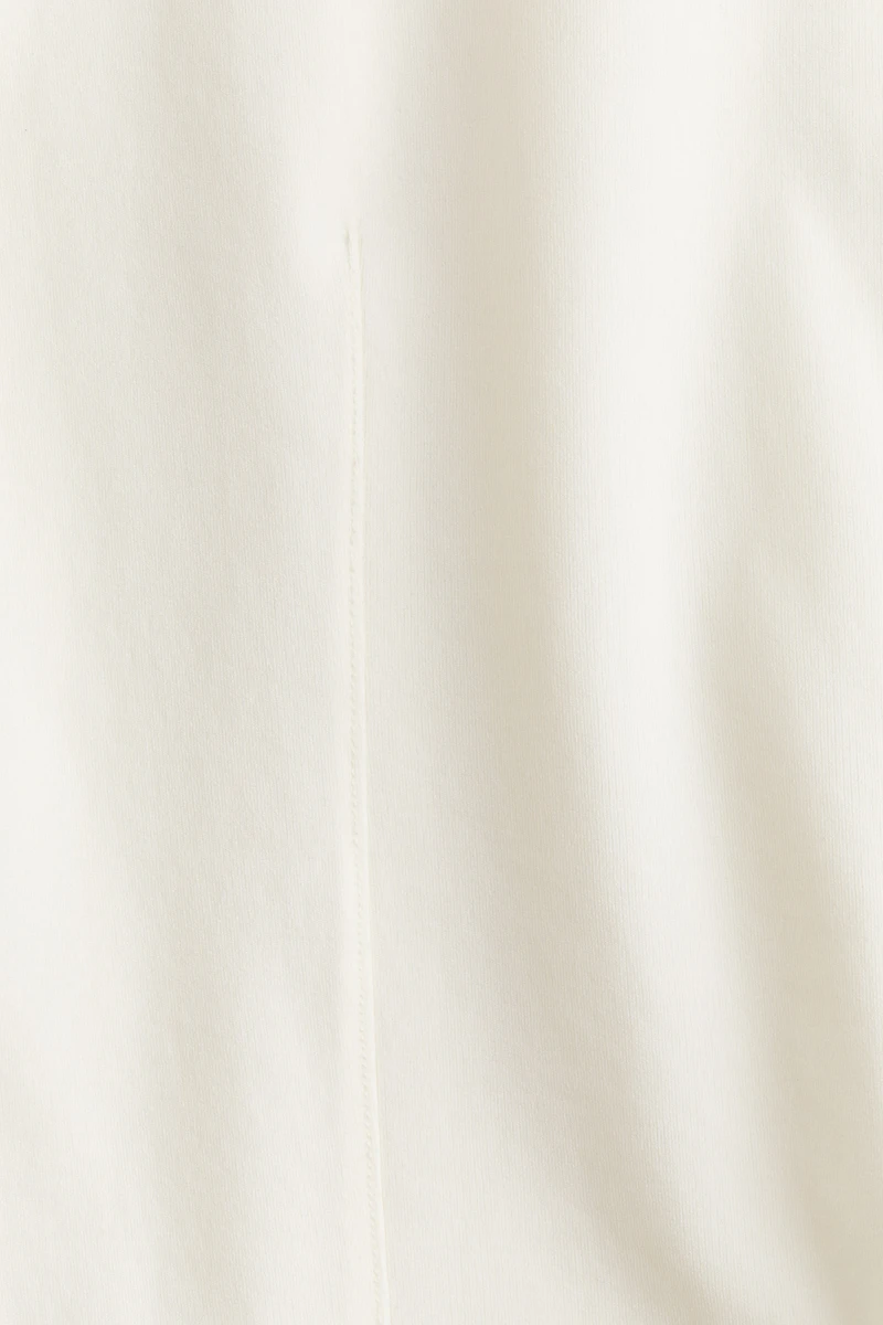 Defined-waist Sleeveless Top