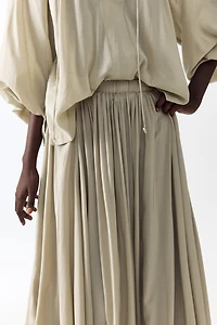 Gathered Modal Skirt