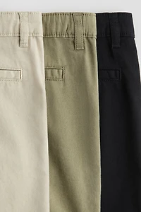 3-Pack Cotton Chino Shorts