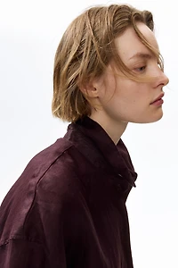 Chemise ample en lin