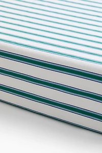 Patterned Cotton Fitted Sheet