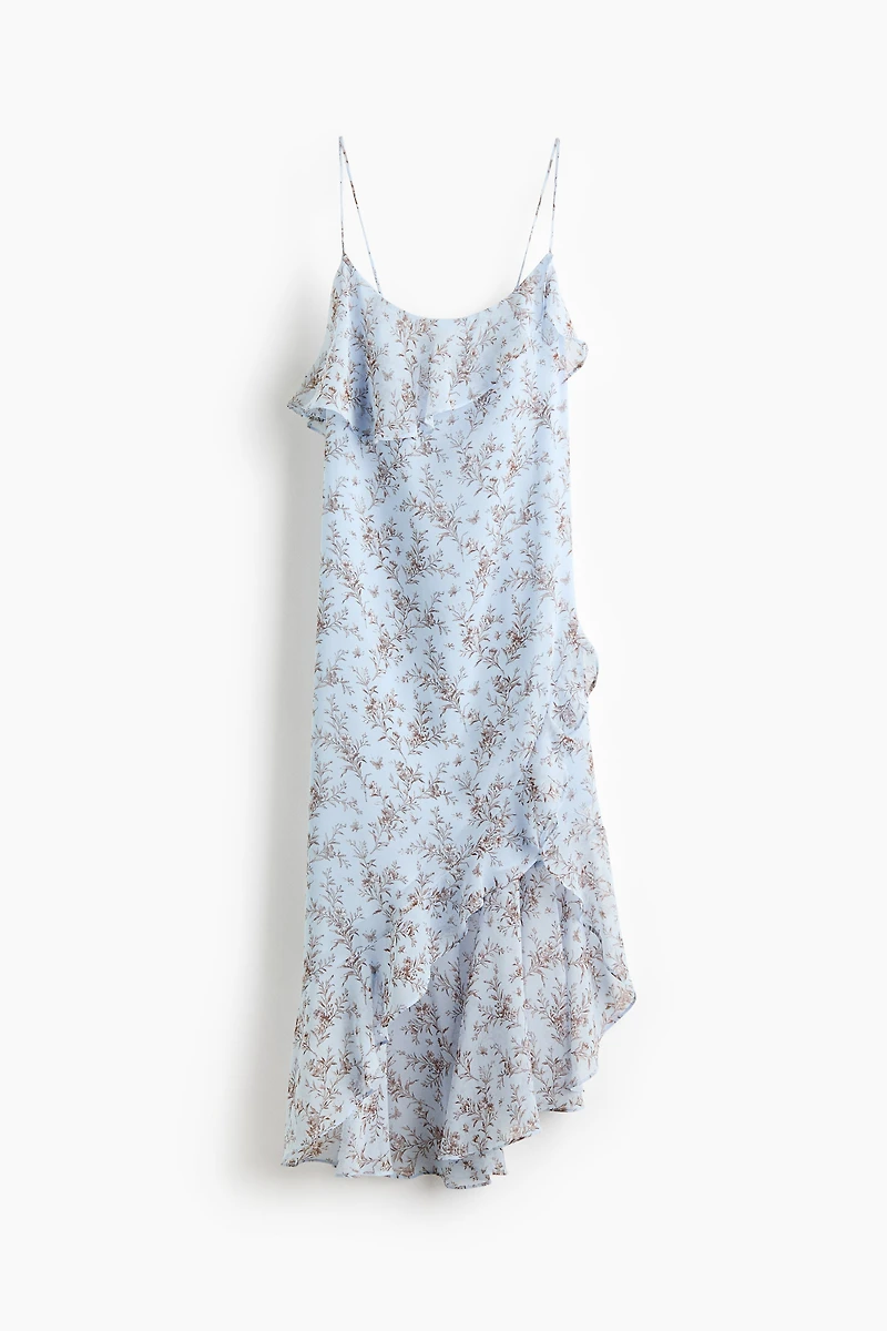 Flounced Strappy Dress