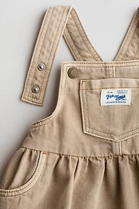 2-Piece Overall Dress and Top Set