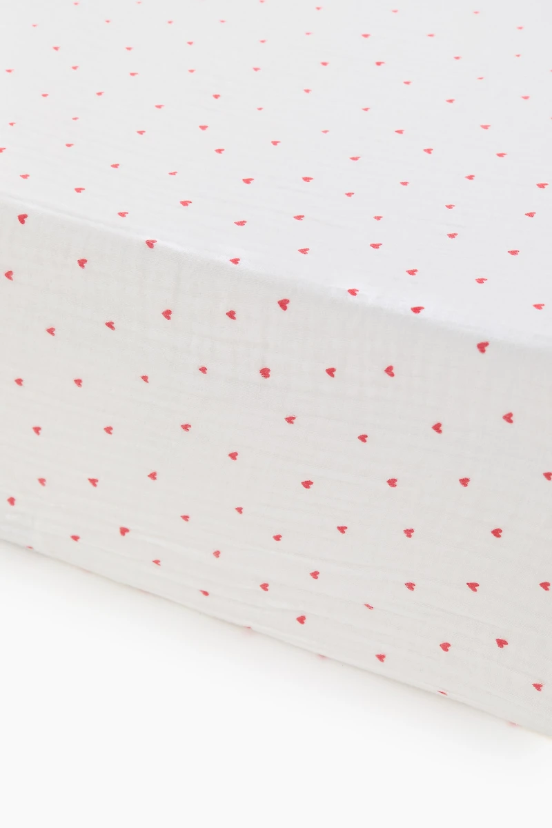 Muslin Fitted Crib Sheet