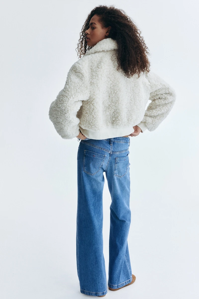 Jean classique jambes larges