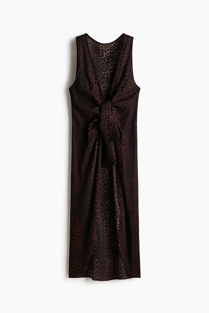 Tie-Detail Beach Dress