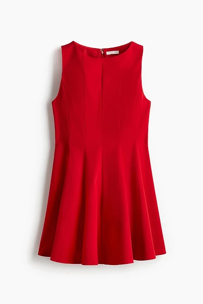 Dress with Flared Skirt
