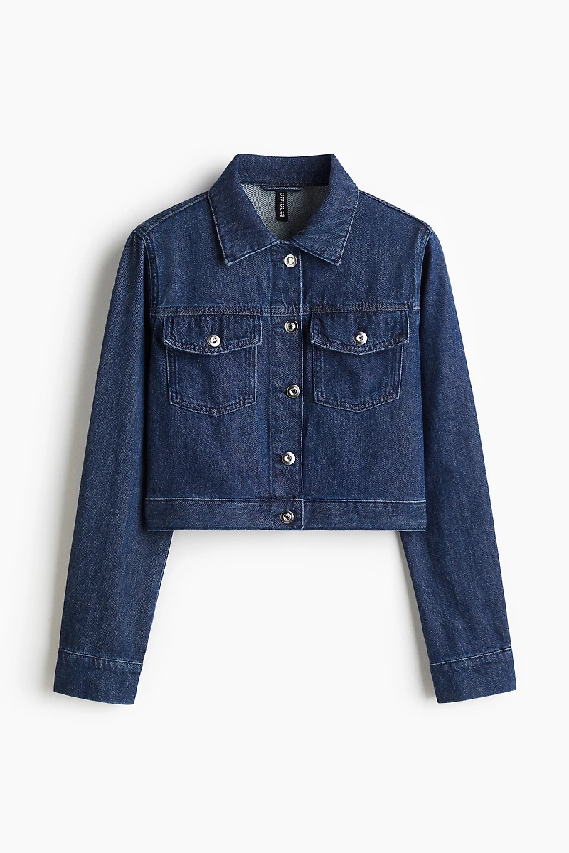 Cropped Denim Jacket