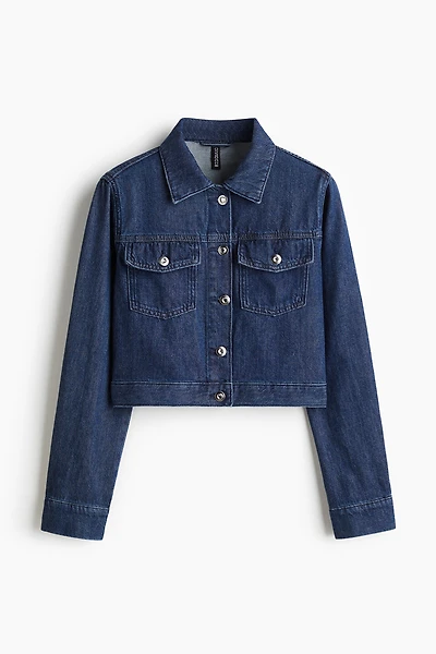 Cropped Denim Jacket