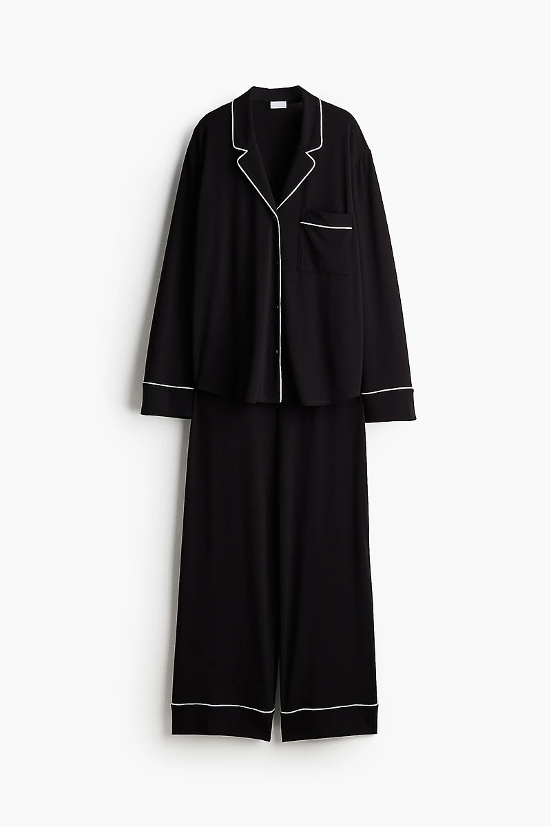 Viscose-Blend Pajamas