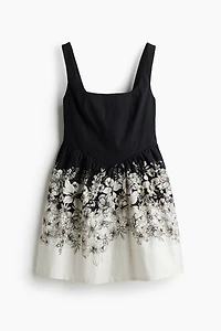 Dress with Flared Skirt