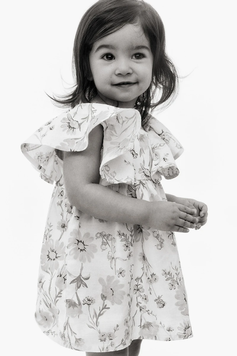 Flounced Dress