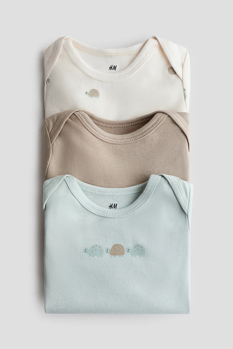 Lot de 3 cache-couches en jersey imprimé