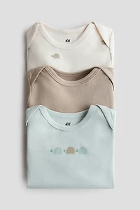 Lot de 3 cache-couches en jersey imprimé