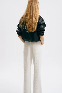 Flared Regular Waist Jeans