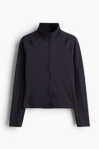 Chandail à glissière en jersey