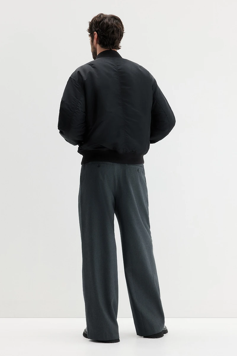 Blouson d'aviateur en nylon