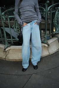 Jean coupe tonneau régulière