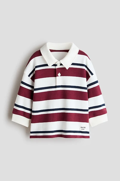 Polo de rugby en coton