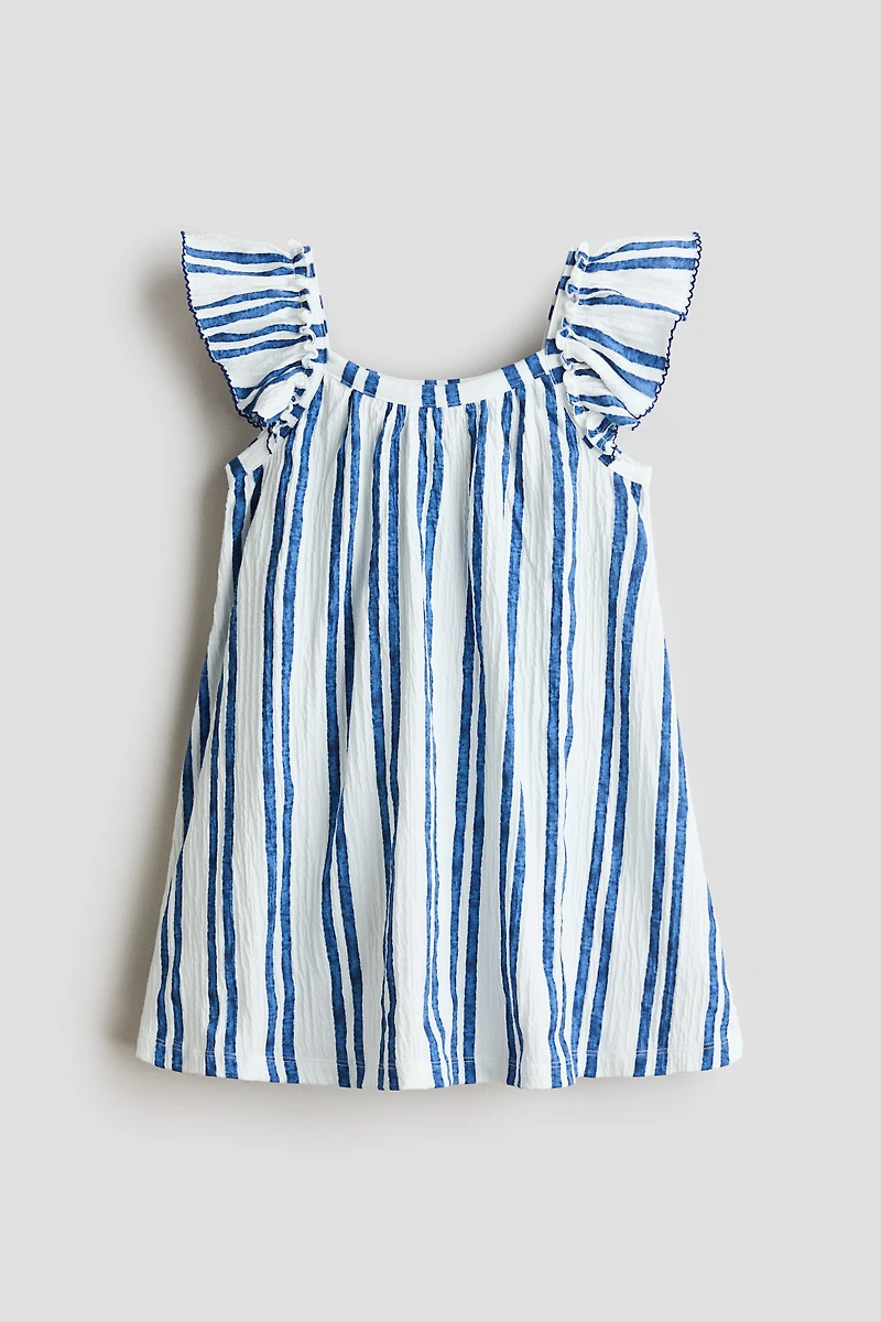 Robe en jersey texturé
