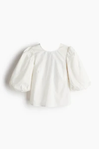 Lyocell-Blend Tie-Detail Blouse