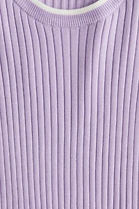 Rib-knit Top
