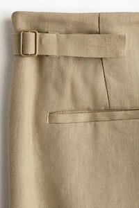 Linen-Blend Pants