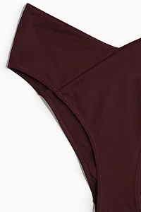 High Rise Cheeky Bikini Bottoms