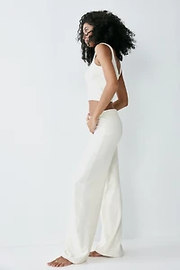 Pantalon en fil chenille