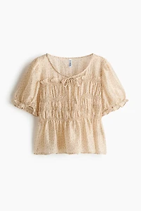 Smocked Blouse