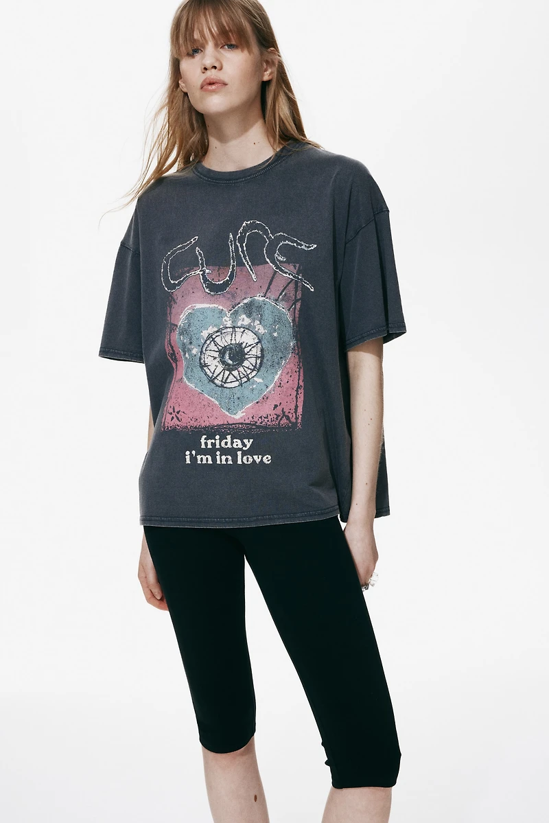 Oversized Printed T-Shirt